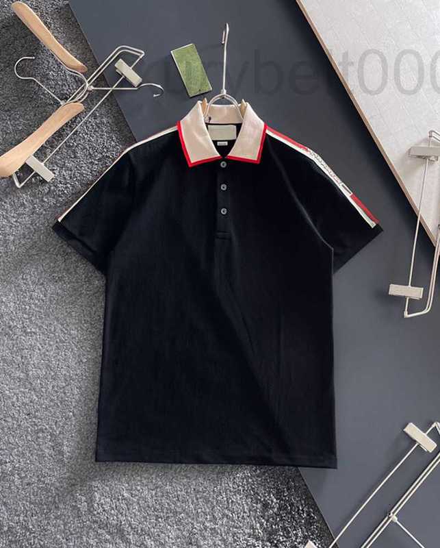 

Men's T-Shirts Designer 22SS designer early spring short-sleeved striped cotton design polo fashion summer breathable 5PDZ, Xs m l xl