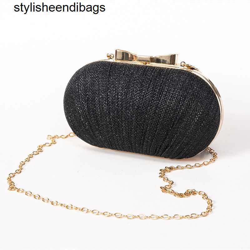 

Totes Golden Evening Clutch Women Bags Wedding Shiny Handbags Bridal Metal Bow Clutches Chain Shoulder Bag stylisheendibags, Champagne
