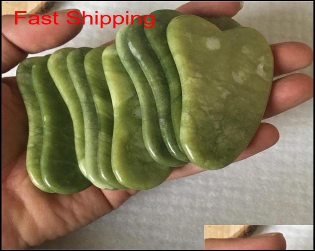 

Jd010 Natural Xiuyan Stone Green Jade Guasha Gua Sha Board Massager For Scrapping Therapy Jade Roller 3Ebot Bl5Fs 74Ojd Equvk I9Od8280205