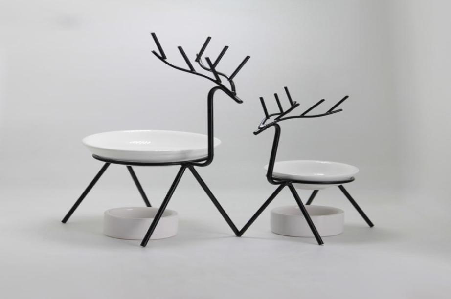 

Deer Aroma Iron Stand Ceramic Oil Burner Arts High Quality Candle Aromatherapy Oil Lamp Gifts Crafts Home Decorations Furnace1432328