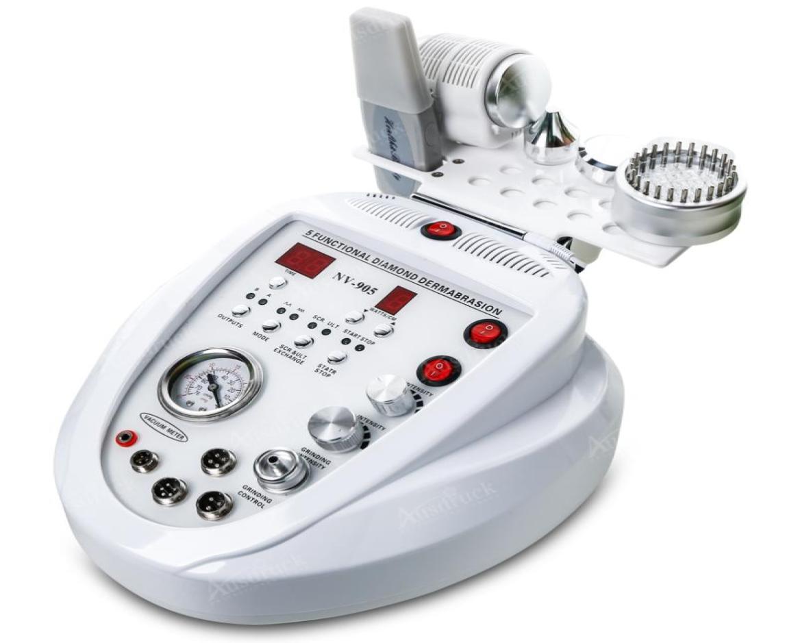 

5IN1 Diamond MICRODERMABRASION Skin Scrubber Dermabrasion Peeling machine Ultrasonic cold treatment Pon Ultrasound Skin Car6013747