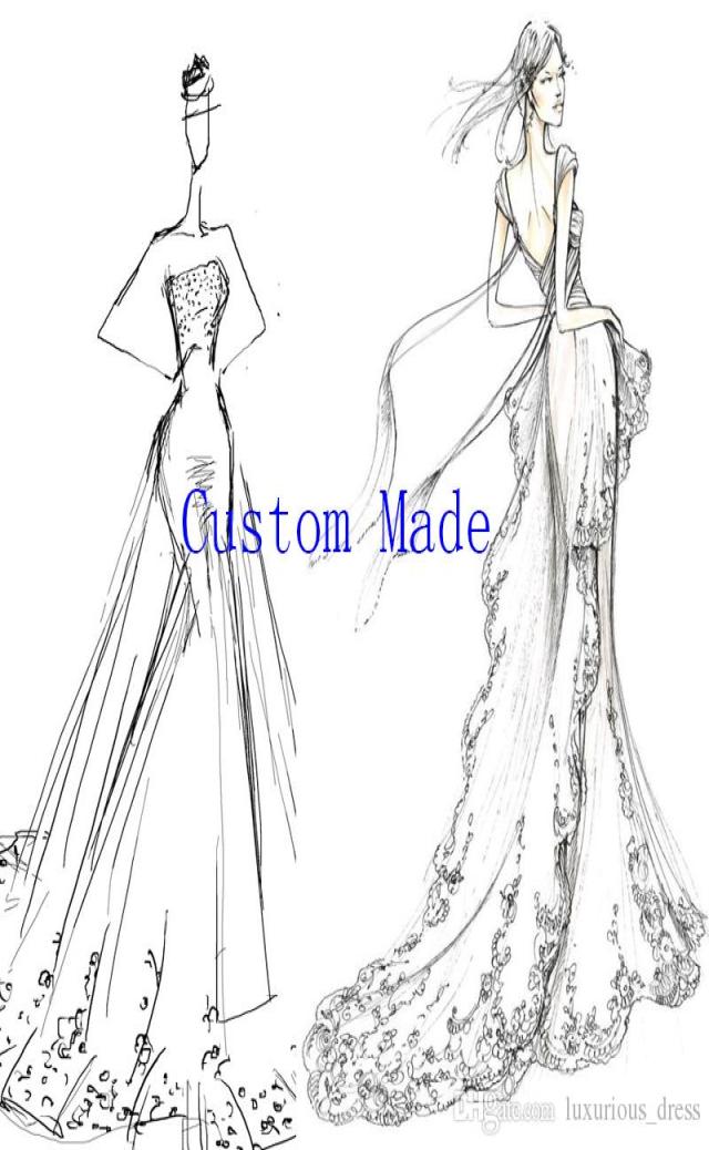 

wedding dresses custom made wedding dress freight subsidy019610396