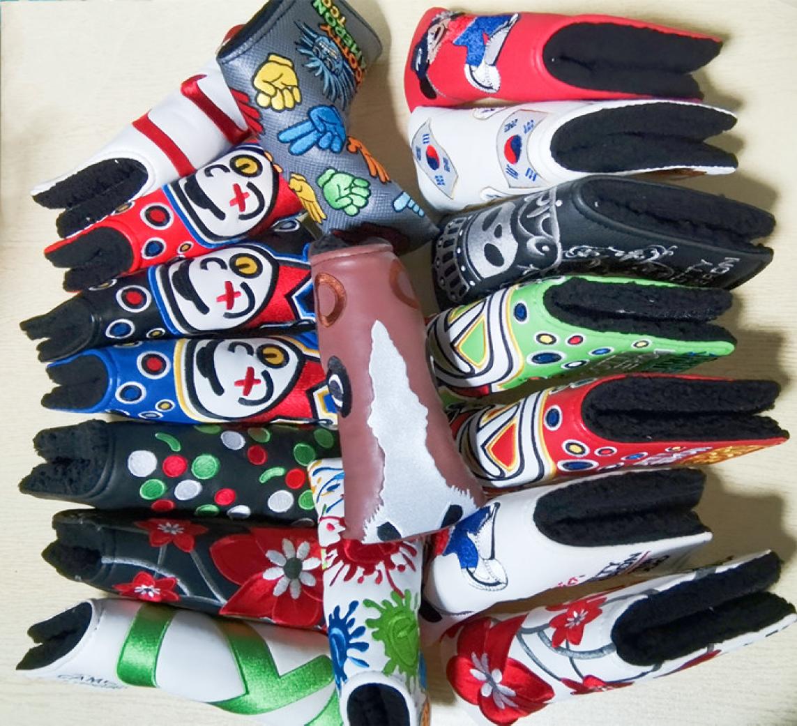 

PU Leather Golf Putter Headcover Blade Putter Cover012341640604