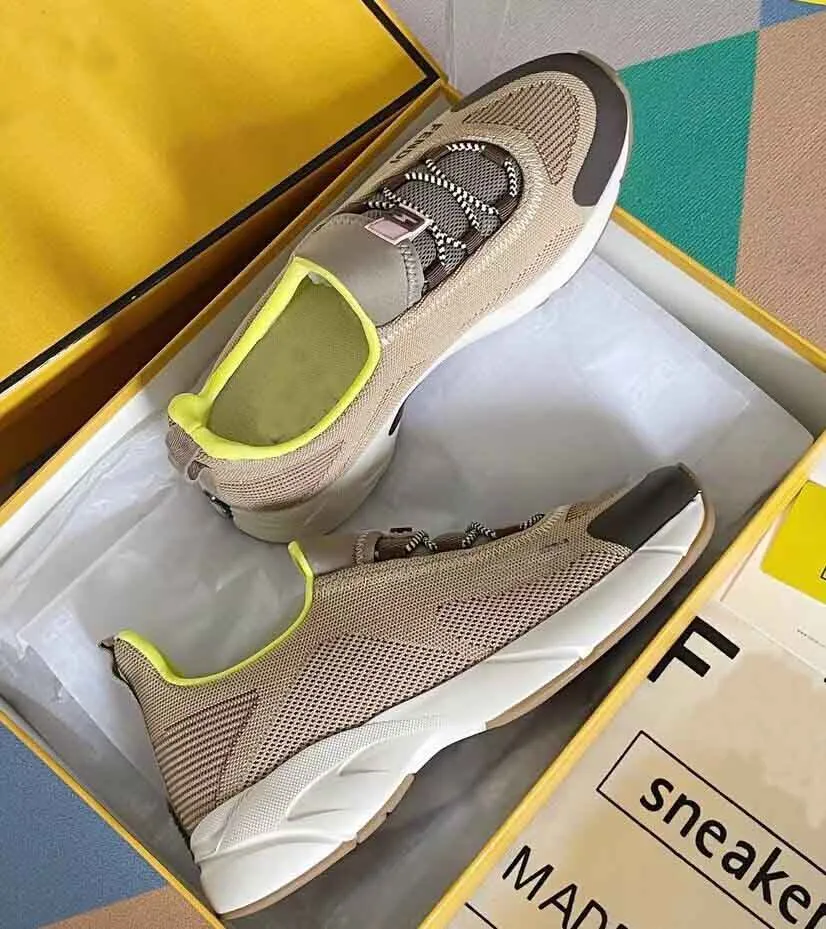 

Famous Brand Men Faster Sport Shoes Low Top Mesh Breath Leather Skateboard Walking Chunky Rubber Trainers Dress Party Runner Sole Couple Men Women Footwear EU38-45, 88