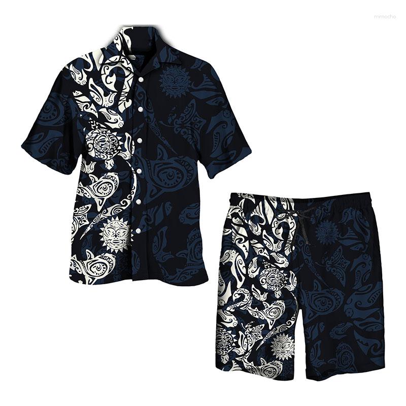 

Men' Tracksuits Men Hawaiian Shirt Set 2023 Summer Suit Casual Fashion And Beach Shorts 2 Piece Outfits For Women Streetwear, Shirt set-c