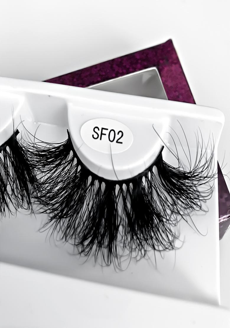 

25mm Fluffy Messy Mink Lashes Pack Dramatic Long Lash Extension Set Whole 3d Lash Curly Eyelashes With Packaging3176290