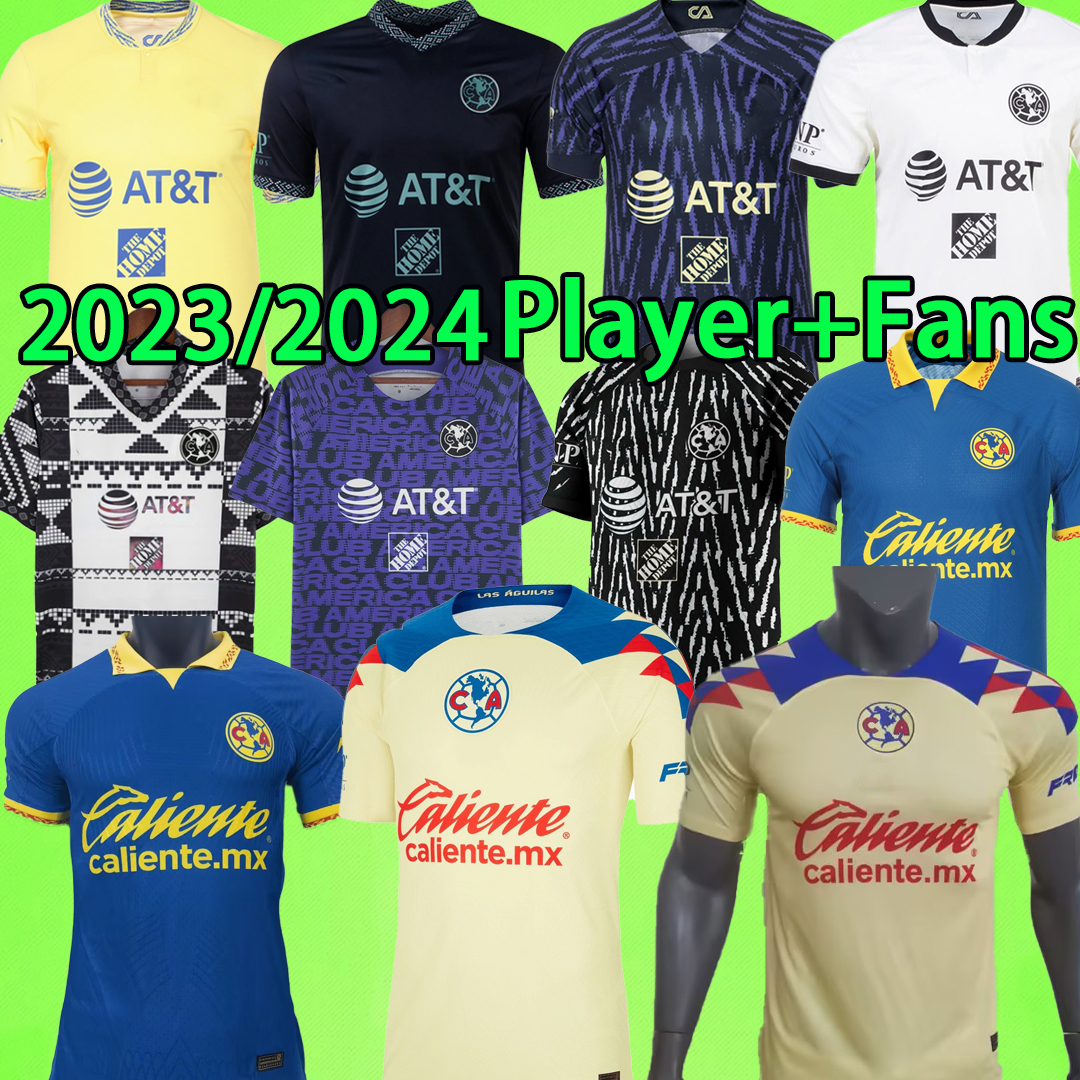 

Liga MX Club America Soccer Jerseys 2023 2024 R.MARTINEZ D.VALDES G.OCHOA GIOVANI FIDALGO training 22 23 24 GK football shirt Fans Player Version long sleeve goalkeeper