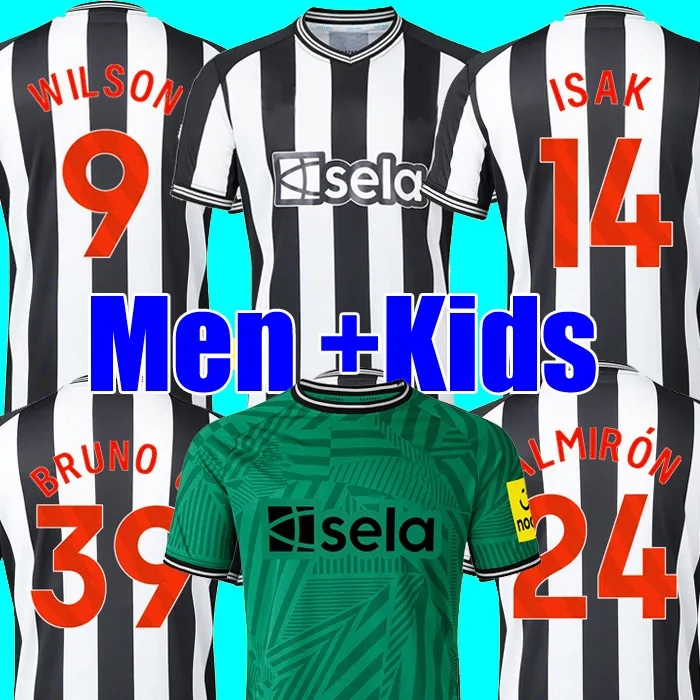 

23 24 soccer jerseys Newcastle player kids BOTMAN BRUNO G JOELINTON TRIPPIER 2023 2024 MAXIMIN WILSON SHELVEY ALMIRON TARGETT WOOD POPE football shirt men uniform, 2324