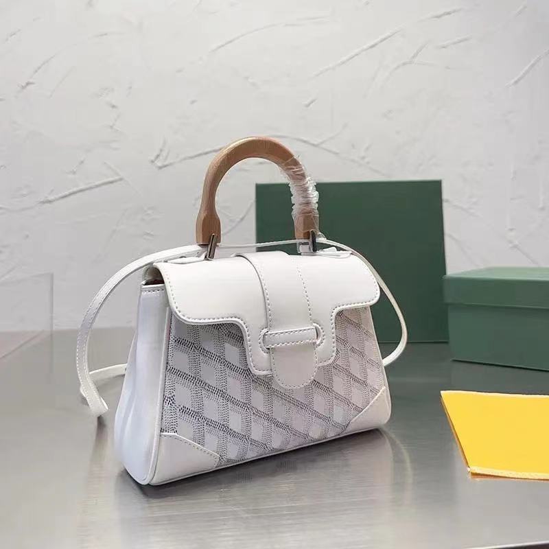 

Classic green tote bag 7a Designer women's mens Luxurys purse and handbag clutch bags Genuine Leather with box travel crossBody top wooden handle Shoulder Bag