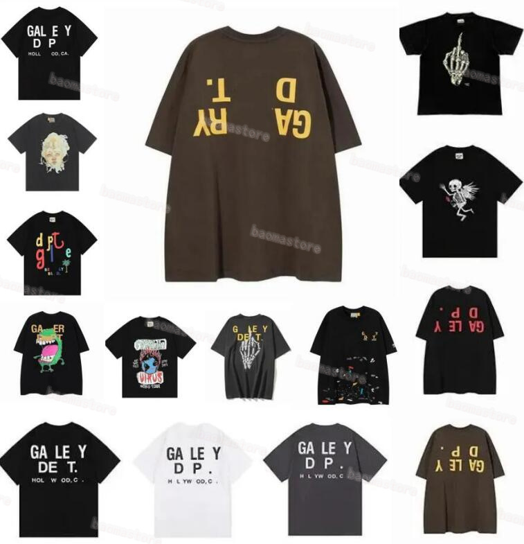 

Designer of Galleries Tees Depts T Shirts Luxury Fashion T Shirts Mens Womens Tees Brand Short Sleeve Hip Hop Streetwear Tops Clothing Clothes, A111
