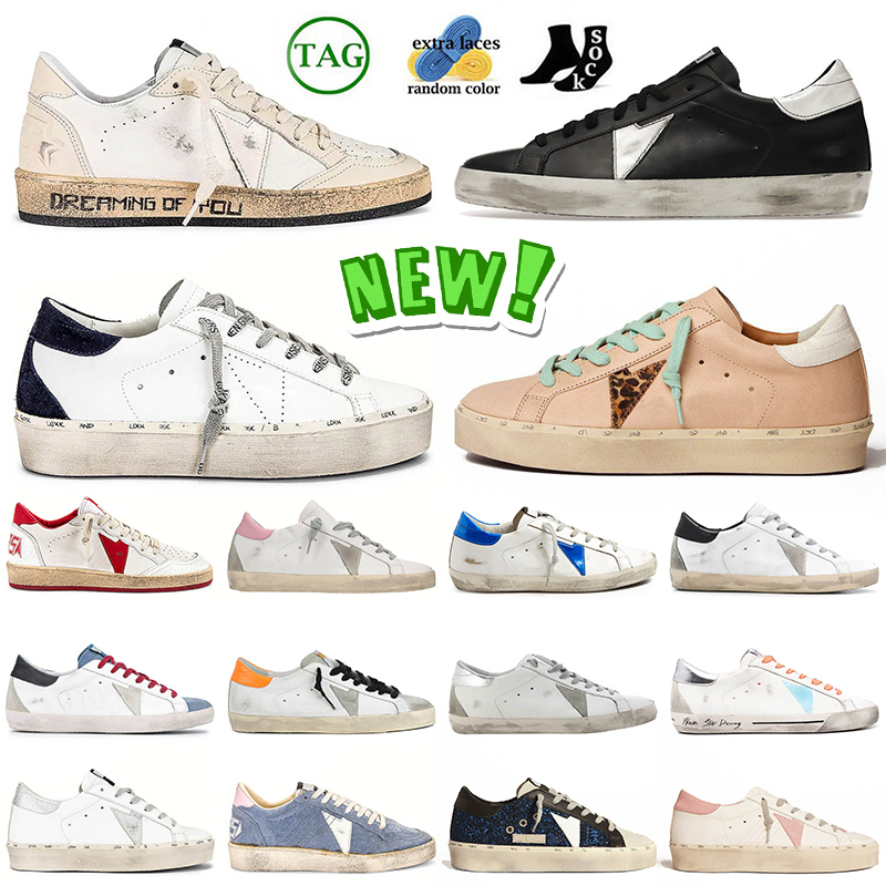 

2023 sneakers superstar do old dirty sports shoes goldens gooses fashion men women casual shoe white leather flat platform loafers dress trainers luxury 35-46, 49 40-47