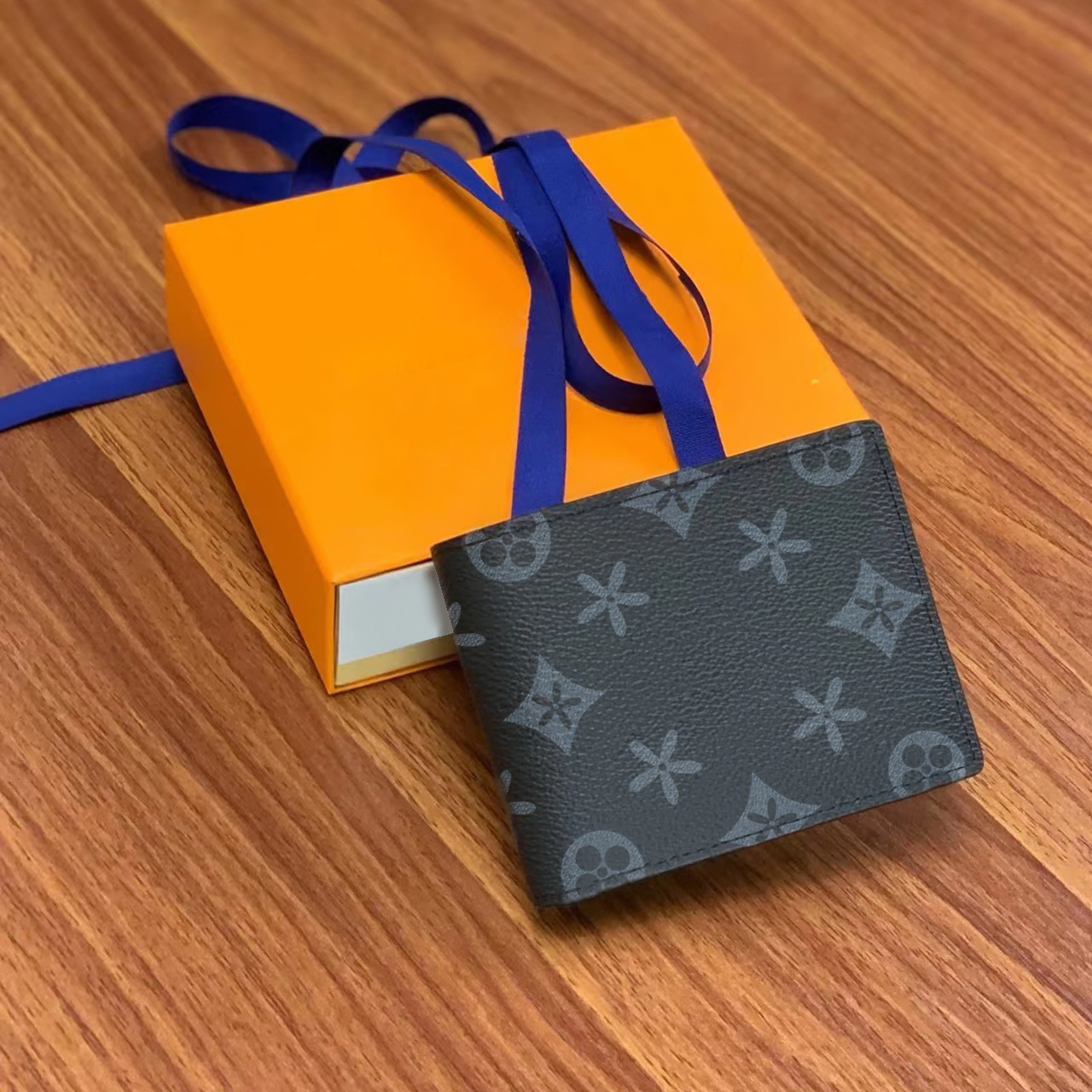 

Fashion Multiple 6 colors Genuine Leather M60895 mini Women purse Card Holders wholesale Key Wallets Pocket Designers Coin Purses men Business card banknote Wallet, Mon0gram