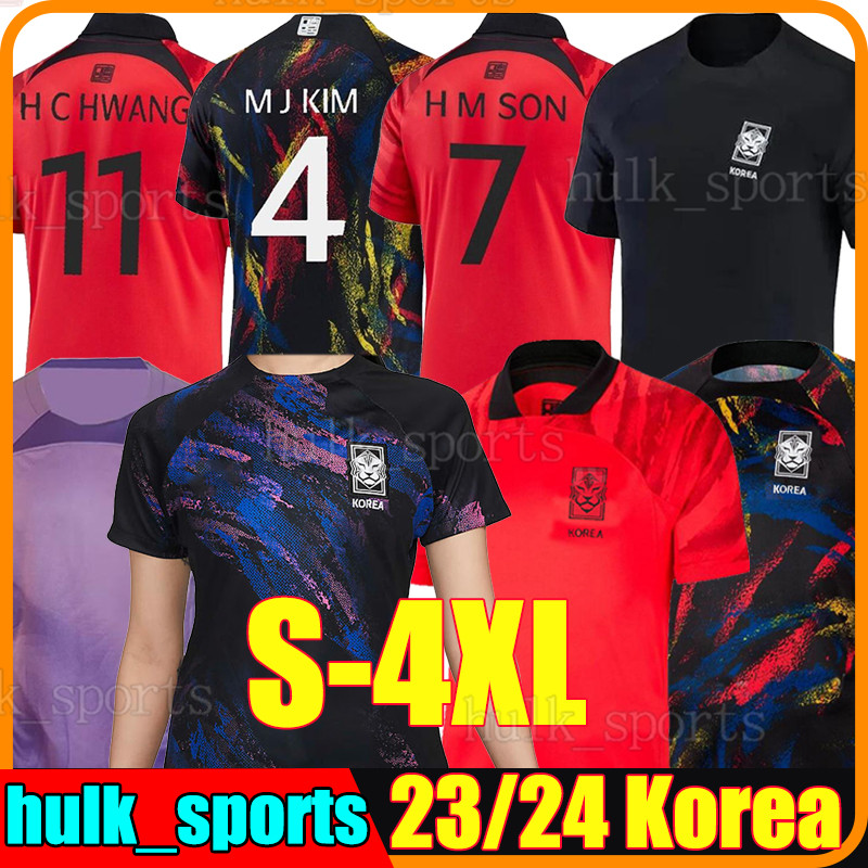 

XXXL 4XL 2023 Korea soccer Jerseys 2023 SON Cho Gue sung In Bum Hwang Ui jo JEONG SUNG KWON 22/23 national team men women kit set kits Long sleeve Training, Hanguo 22-23 training