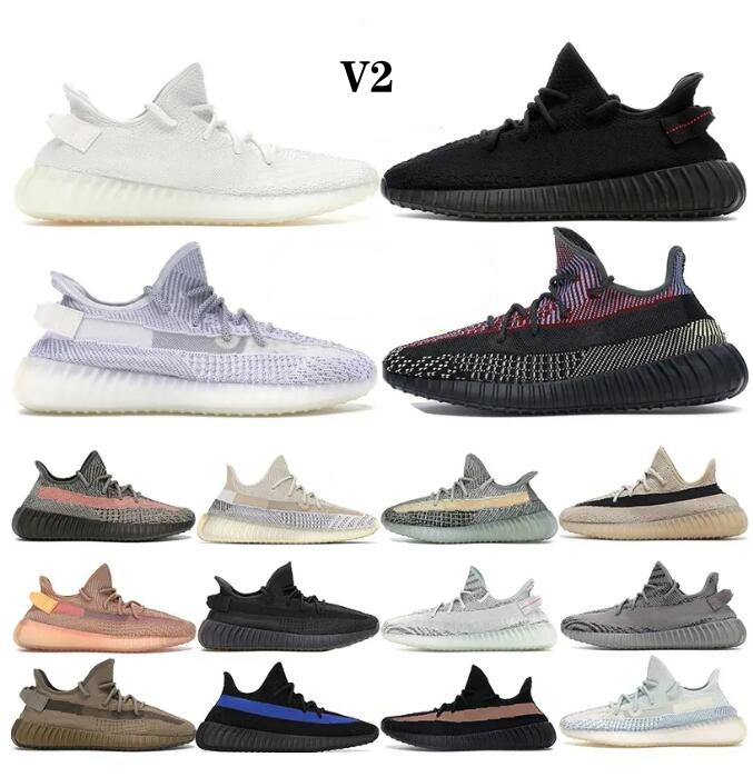 

Men's Tracksuits Designer Shoes 350 V2 Bred Cream Static Black Sesame Zebra Beluga 2 Blue Tint Butter Earth Tail Light Oreo Men Women Yeezzys Outdoor Trainers 36-47, 42