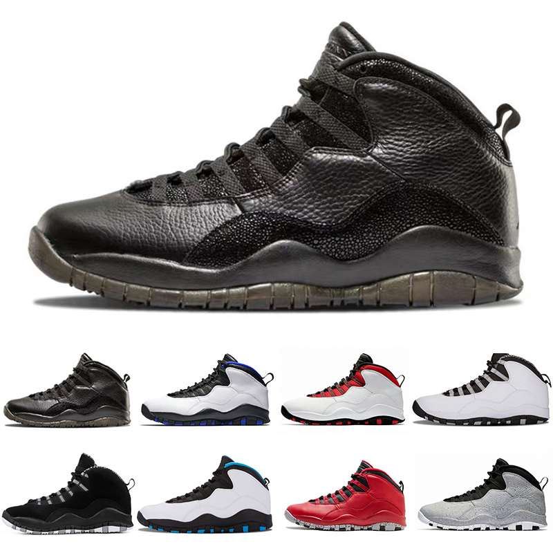 

Newest 10 10s Mens Basketball Shoes linen Seattle Orlando Steel Grey Westbrook Chicago Cement Black out Huarache Light men trainers sports sneakers 40-47
