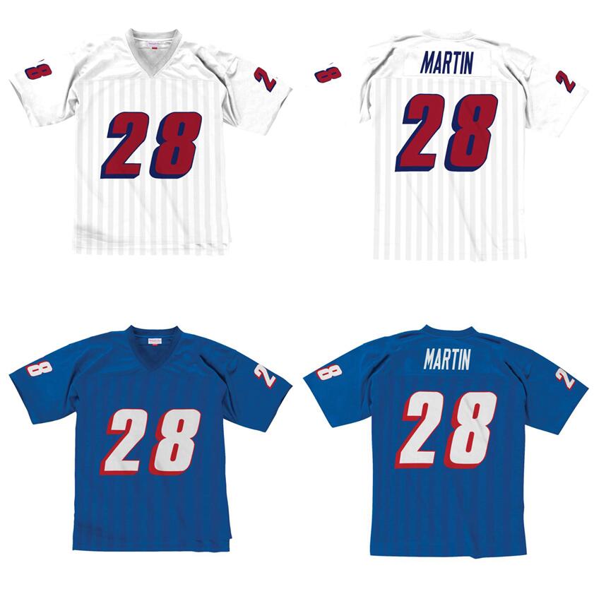 

Stitched football Jersey 54 Teddy Bruschi 28 Curtis Martin 11 Drew Bledsoe 1996 white and blue Mitchell & Ness retro Rugby jerseys Men women youth S-6XL, Stitched jersey