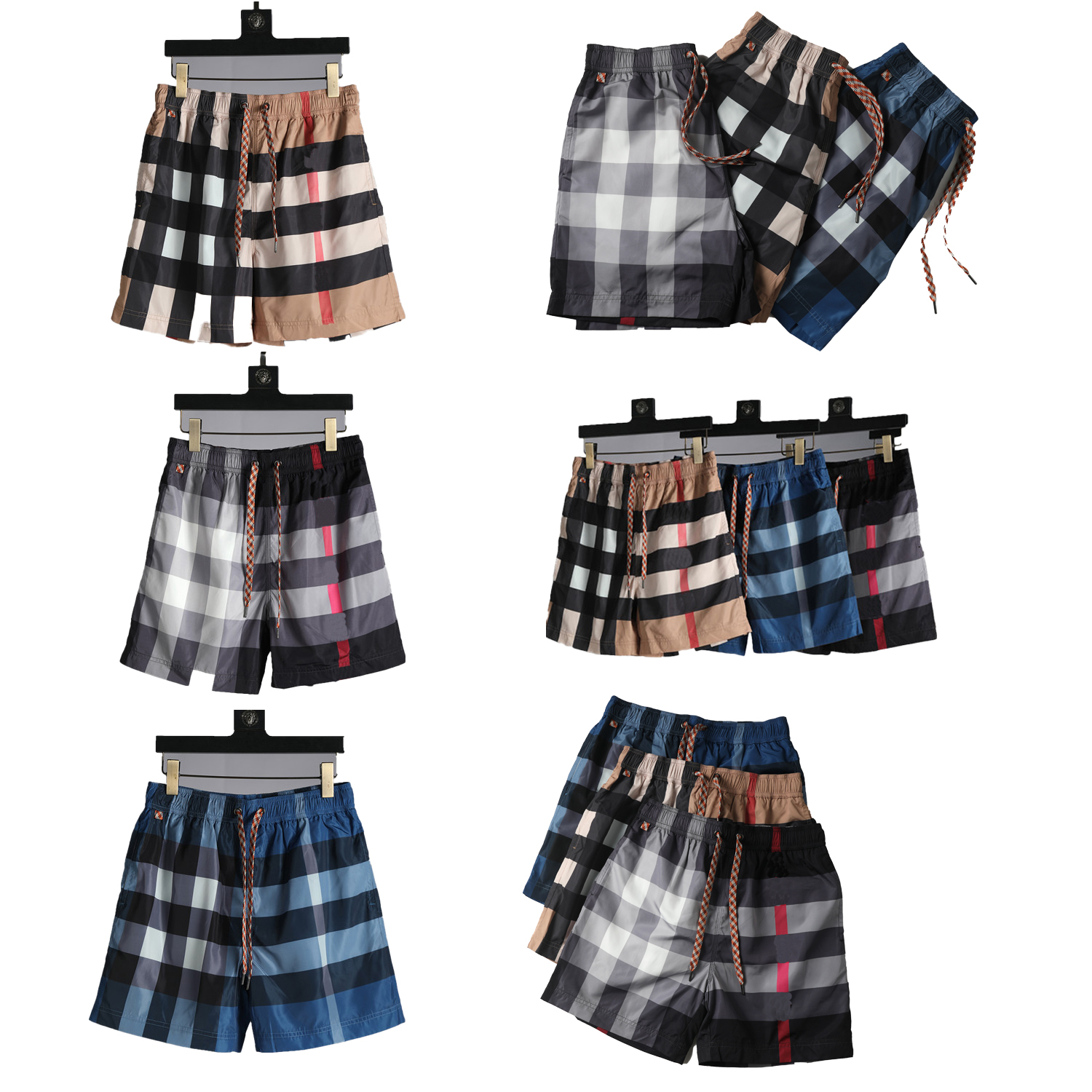 

summer menswear womenswear designer shorts summer fashion streetwear clothing quick-drying swimwear printing plate beach pants M- high quality, 01