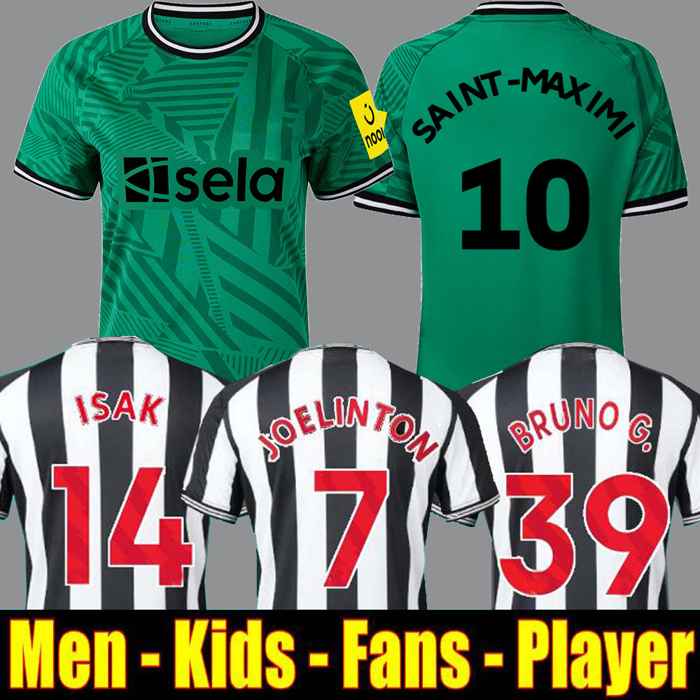 

23 24 Newcastles BRUNO G. Soccer Jerseys UnITeDS ISAK NUFC home JOELINTON TRIPPIER 2023 2024 Football Shirt MAXIMIN Men Kids kit sets ALMIRON WILSON BOTMAN, 23-24 home+patch