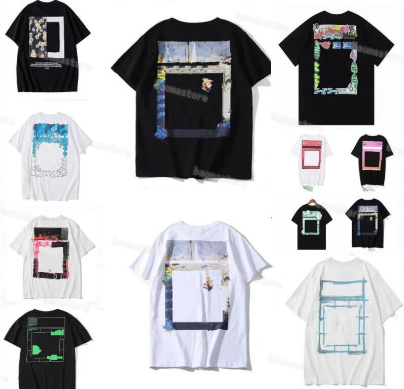 

2023 Summer T Shirt Mens Womens DesignersOFF T-shirts Loose Tees Tops Man Casual Shirt Luxurys Clothing Streetwear Shorts Sleeve Polos Tshirts Size -X Offs WhitE T2, A111