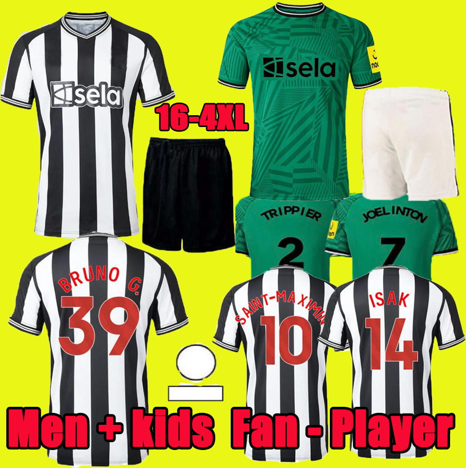 

23 24 NewcastleS 130th Soccer Jerseys 130 years BRUNO G. JOELINTON ISAK 2023 2024 NUFC Fans Player Version United MAXIMIN WILSON ALMIRON HOME Football Shirt Men KIDS