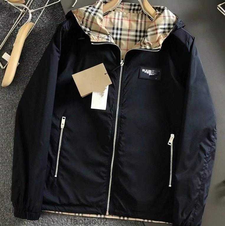 

Top Dress Men Outerwear Coats Men's Jackets Spring Autumn Outwear Windbreaker Clothes Jacket Coat Outside Sport Mens Women Clothing Star style A-61FYN1, Black