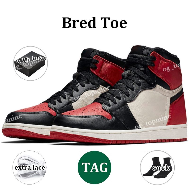 

with box og 1 Basketball Shoes Lost and found retro 1s low university blue reverse mocha black phantom Olive patent bred black white lucky green Men Women Sneakers 36-46, 12