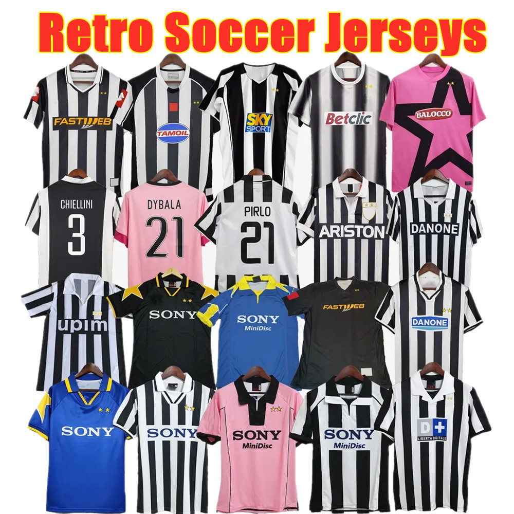

VIALLI Retro DEL PIERO soccer jerseys PIRLO Buffon INZAGHI 84 85 92 95 96 97 98 99 02 03 04 05 94 95 ZIDANE Juventuss maillot DAVIDS POGBA shirt 11 12 15 16 17 18 00 Marchisio, 96 97 away