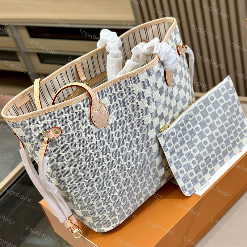 

Classic Designer Totes Bags For Women Old Flowers Tartans Composite Bag With Purse Lady Luxury Shopping Bag High Capacity Never Fulls Tote Bag, No.2