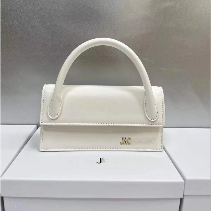 

JAQUEMUS Top Designer Bags Women's Vintage Handbags Underarm crossbody Bags fashion leather Shoulder Luxury Wallet ladies dinner bag 21.5x11x7cm, Yellow