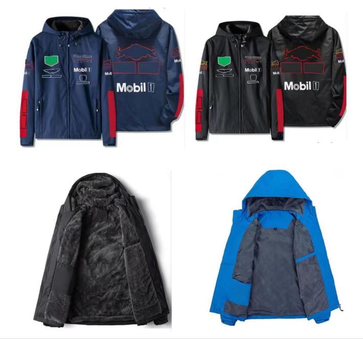 f1 racing suit jacket and warm cotton suit men's overalls racing jacket-image-724400407