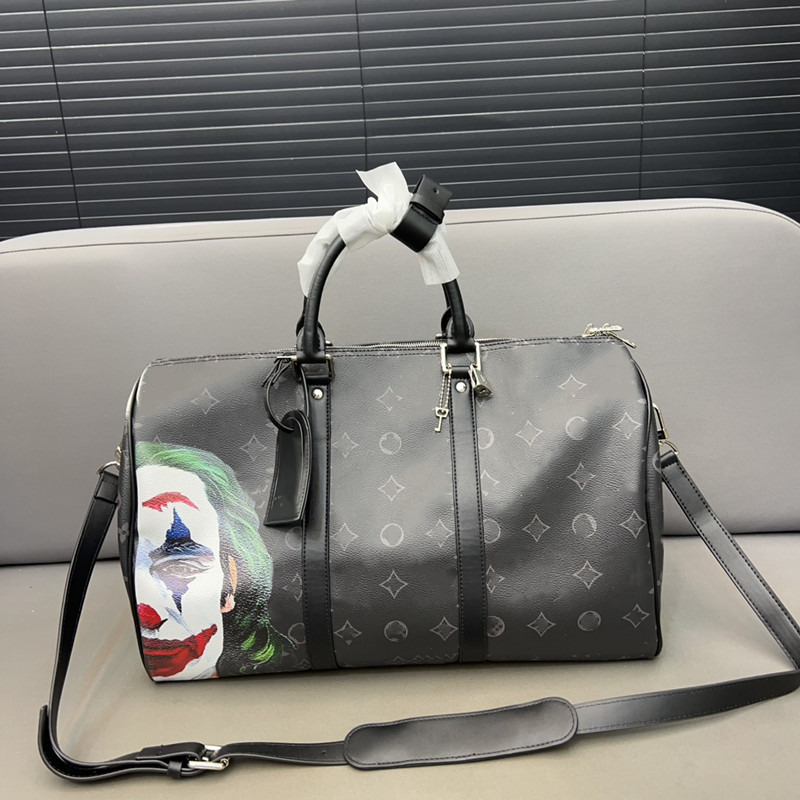 Designer Duffle Bags Paintings Holdalls Duffel Bag Luggage Genuine Leather Travel Bags Men Women Luggages Travels High Quality Fashion Keepall St-image-751292533
