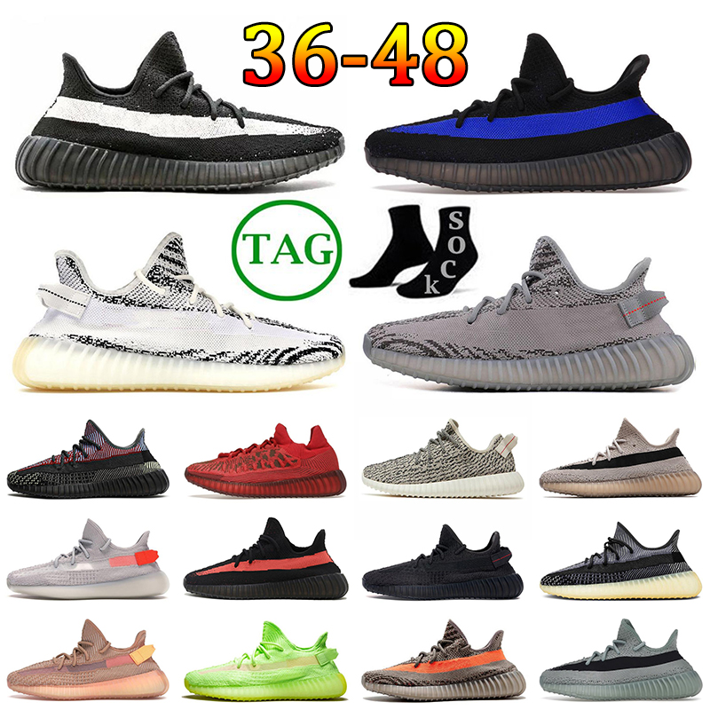 Designer Running Shoes Men Women Sneakers Black Red Carbon Beluga Onyx Bone Dazzling Blue Oreo Space Ash Granite MX Dark Salt Mono Mist Classic S