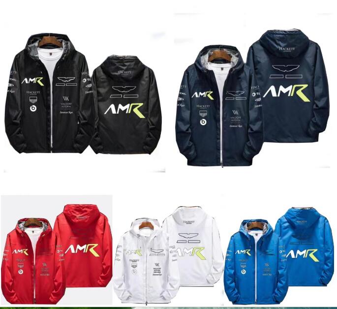 F1 formula one racing jacket autumn and winter warm windbreaker sweatshirt-image-741384999