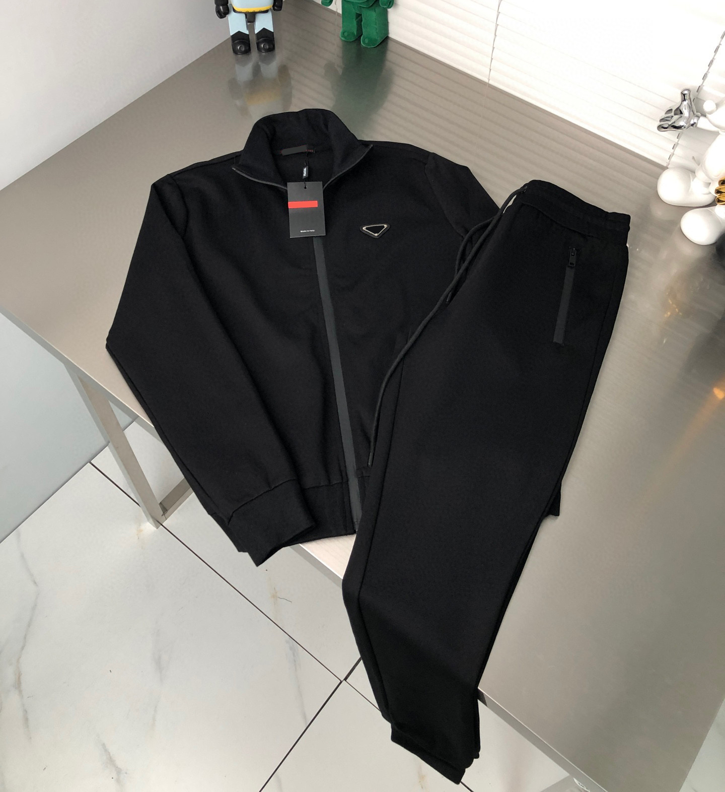 Mens Tracksuits plus size Outerwear Coats Sizehoodies hoodies suit hooded casual fashion color stripe printing Asian size wild breathable long 2454s