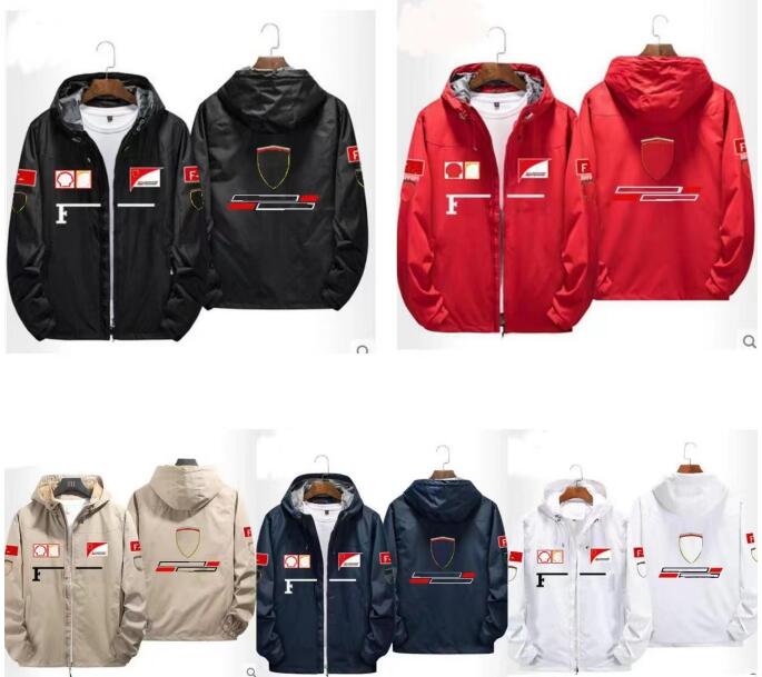 autumn and winter F1 racing jersey, team sports jacket-image-740824884