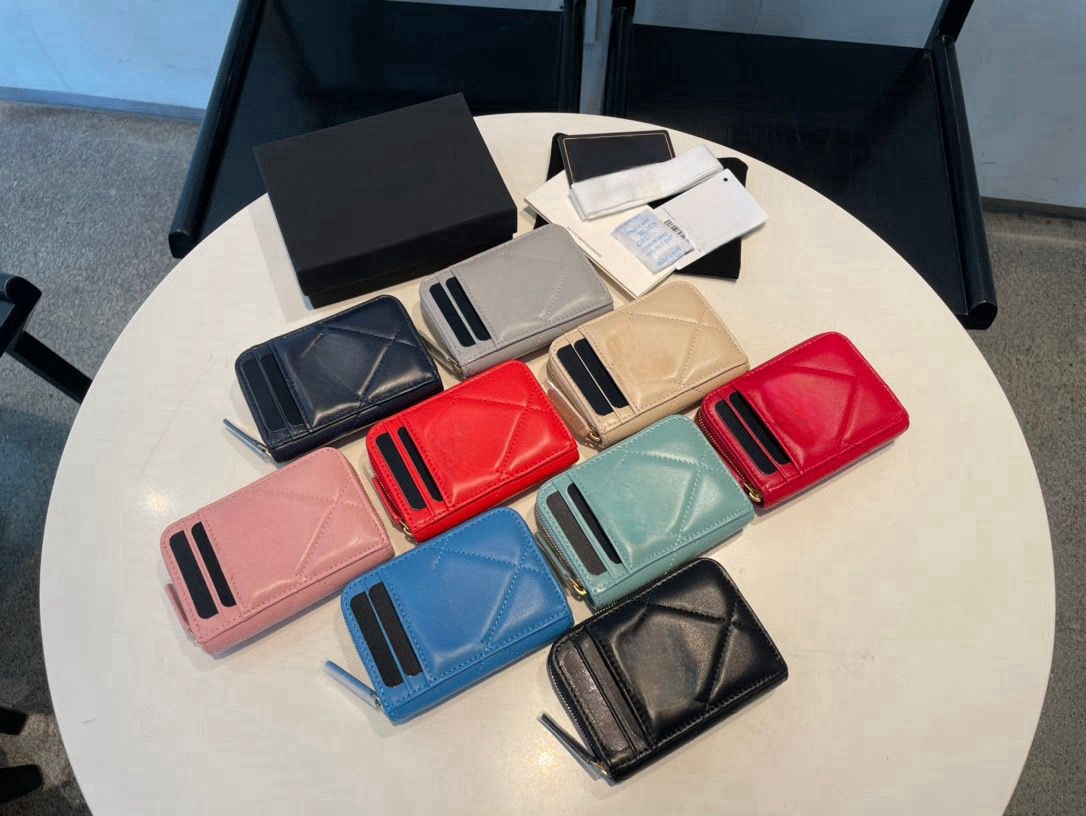 Fashion Card Holders Wallets Small Zipper Bags Coin Purse Bag-image-891318229