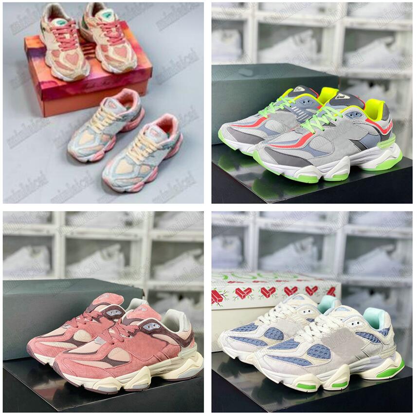 Joe Freshgoods x New 9060 Chaussures de sport Briques Bois Rien n'a changé Cool Grey Baby Shower Blue N9060 Inside Voices Penny Cookie Pink Train