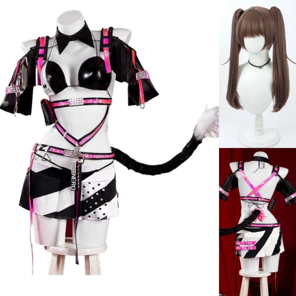Costumes Niro Sexy Nikke la déesse de la victoire, Costume de Cosplay Niro, robe de chat, Anime Halloween Comic Con Outfitcosplay