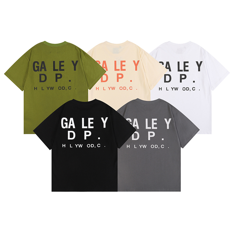 Summer gallrey depts Tees Mens Women Designers T Shirts Loose Fashion Brands Tops Man S Casual Luxurys Clothing Street Shorts Sleeve gallerydept