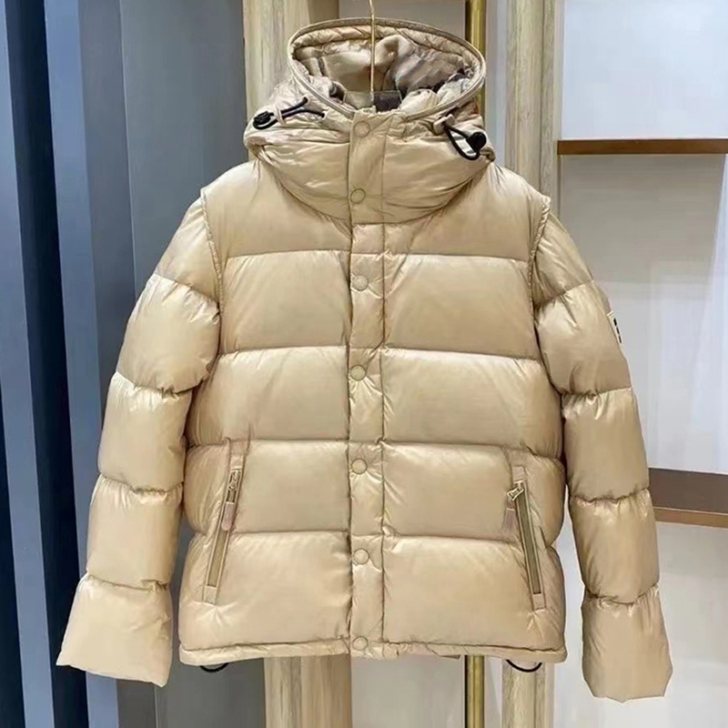 Mens Jacket Hooded Coat Designer Clothes Puffer Jackets Down Parkas Waterproof Tech Veste Male Women Windbreaker Letter Black Outwears Warm Coats