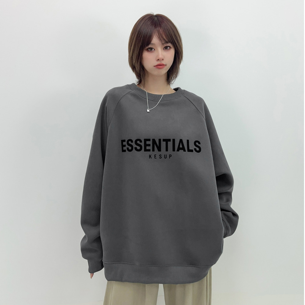 essentialhoodies Designer Hoodie Mens essentials kesup Jumper Streetwear Felpa Sweater Womens Sweaters Round Neck Men Women Spring Autumn Fashion