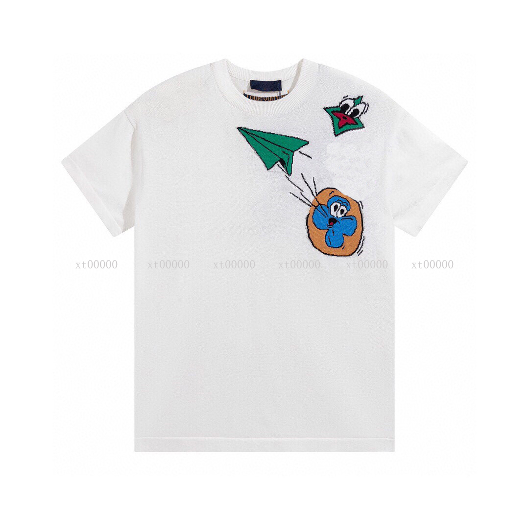 23SS Designer Letter Printed T Shirts Tee Sweatshirt Fashion High Street Short Sleeves Summer Casual T-Shirt Breathable Men Women Crew Neck Tees