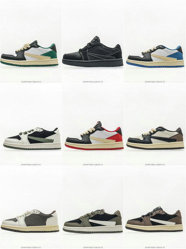 35color ARM vip 1 Low new arrive Kids Shoes Fashion shoes baby Running Shoes High quality Size 25-35 Fast Shipping-image-908377279
