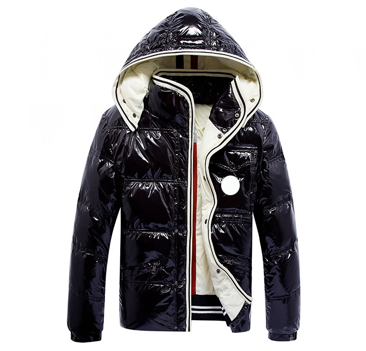 Chest Pocket Badge Mens Down Jacket Fashion Designer puffer jacket Winter Hooded downjacket Detachable Hat warm coat Size 1--5
