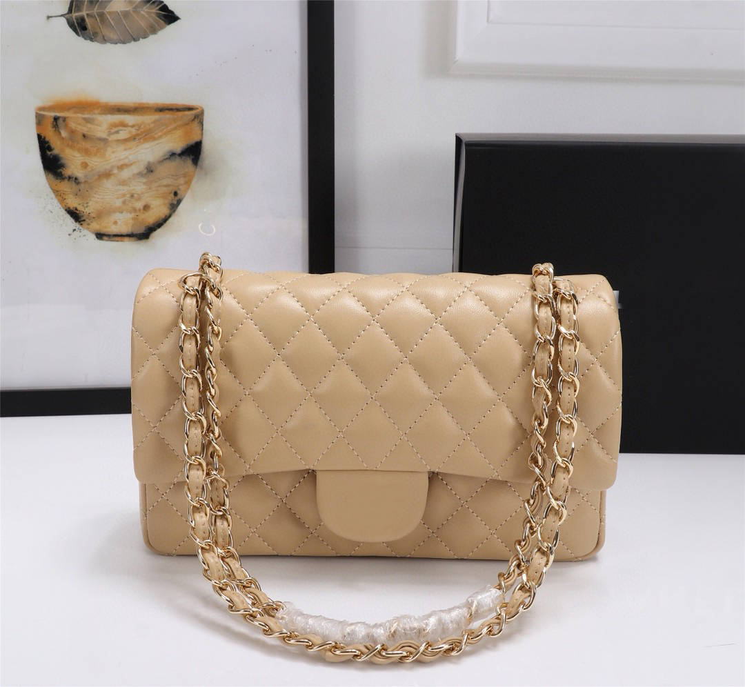 5A top quality bag Classic Flap designer tote bags Caviar Grain real Leather Fashion cross body Handbag Womens Wallet Golden Chain Shoulder crossbod