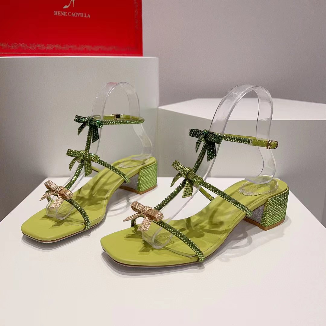 Femmes Sandales 4,5 cm Chaussures de créateurs à talon bas
