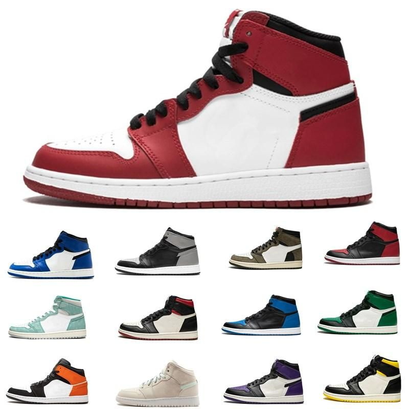 Hommes 1 High OG Chaussures de basket-ball University Racer Blue Chill Dark Moka Washed Pink Baskets Bred Royal Suede Reimagined 2024 Turbo Femme