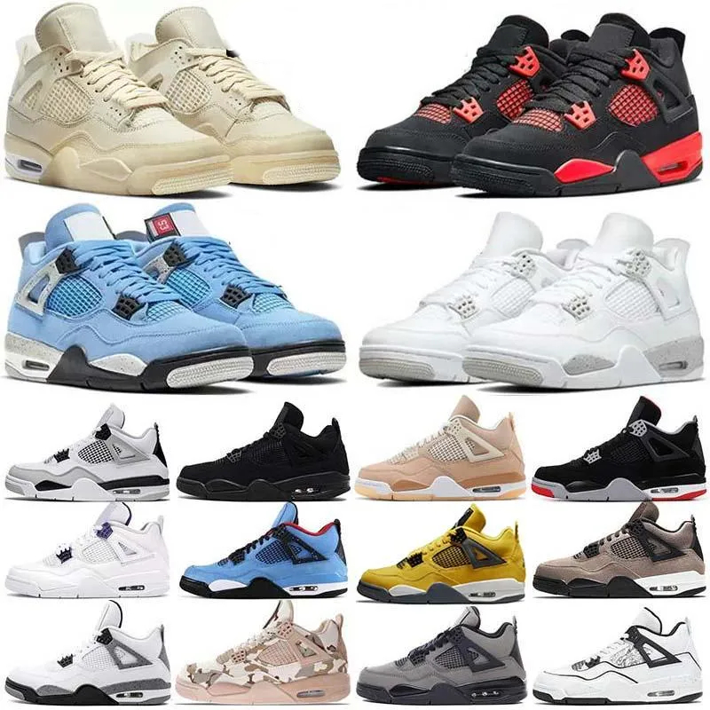 Jumpman Sneakers hommes femmes chaussures de basket-ball Black Cat Red Thunder Fire White Oreo Bred Baskets de sport rouges métalliques