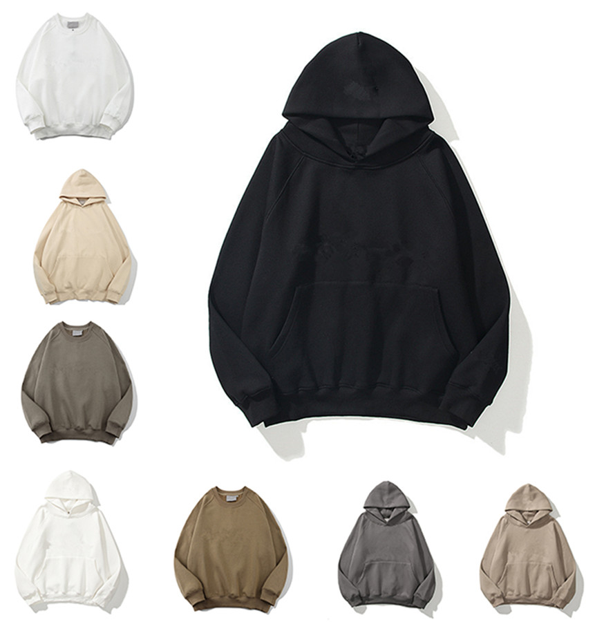 Designer Hoodies Spring Autumn Hoodie Silicone Letters Print Trousers of Casual Fog Sweatpants Men Women 3m jogging Jogger Mens Womens Hooded size S-XL