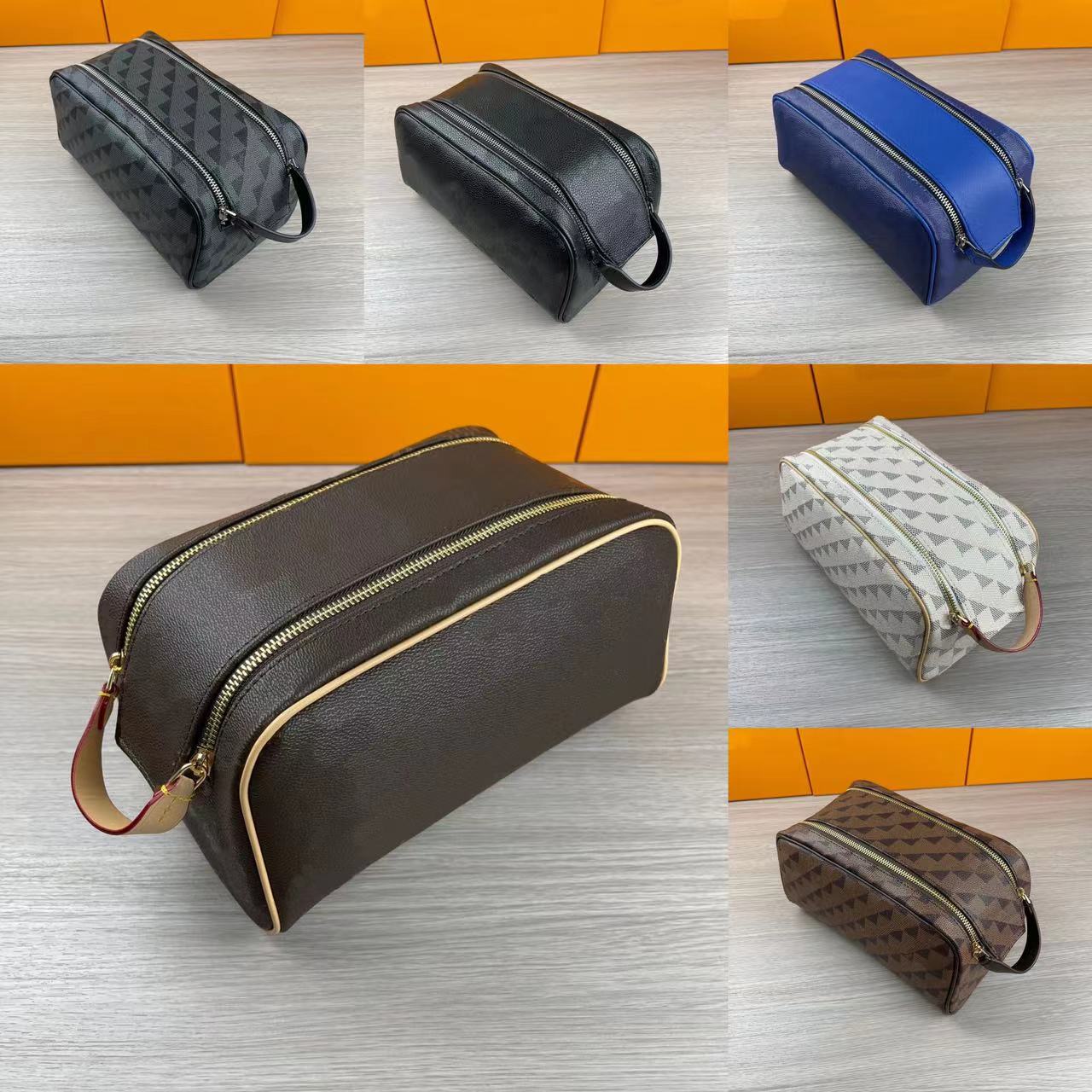 recommend DOPP lavatory bags Cosmetic Bag for women and men Makeup Bag Leather Toiletry wash bag Travel Handbags Purses-image-821585807